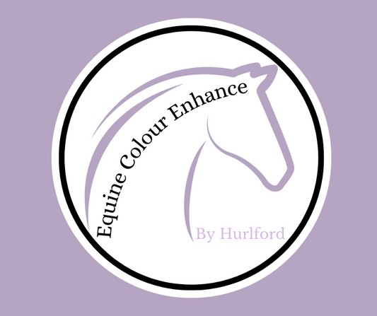 Hurlford Equine Colour Enhance- Black Mane & Tail Kit