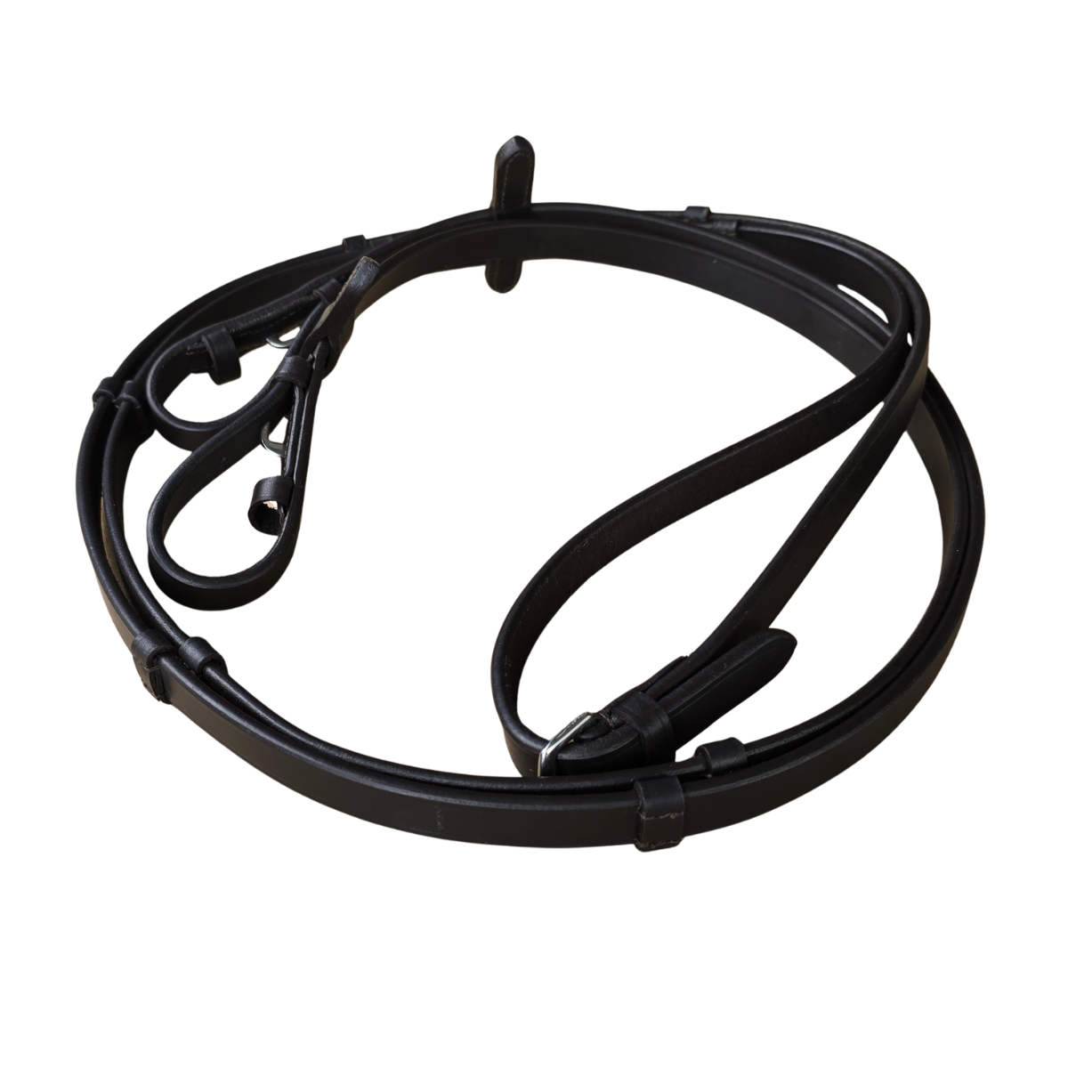 GES Crown Snaffle Bridle | Havana Brown Foxwood Equestrian | Showing Tack and Saddlery Store