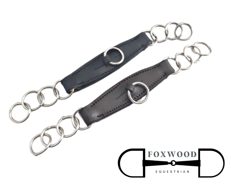 Leather Combo Chain Guard Fine Foxwood Equestrian | Showing Tack and Saddlery Store