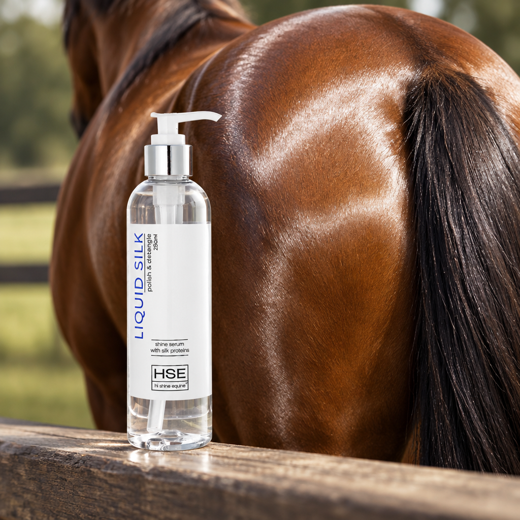 HSE Liquid Silk Serum Foxwood Equestrian - Saddlery and Feed Store