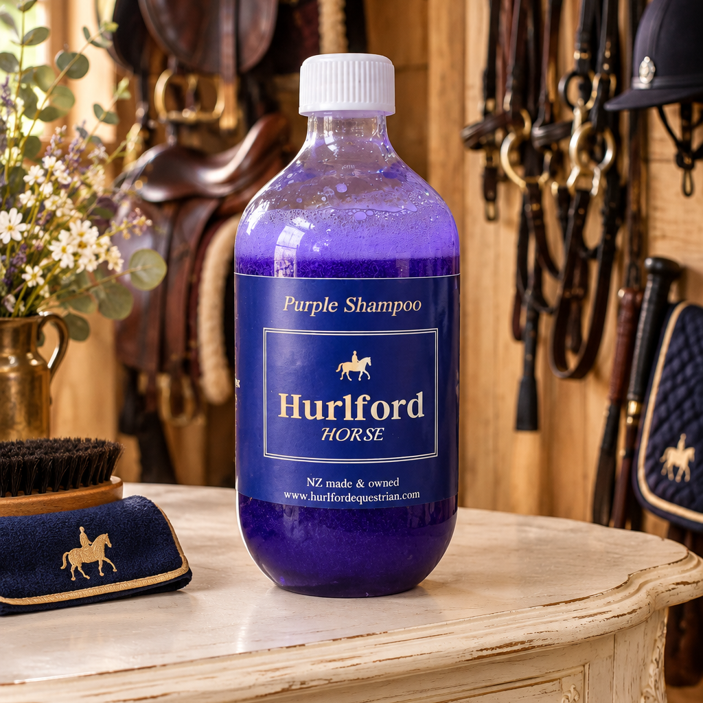 Hurlford Horse Purple Shampoo Foxwood Equestrian | Showing Tack and Saddlery Store