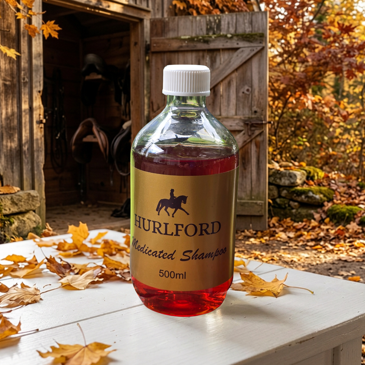 Hurlford Medicated Shampoo Foxwood Equestrian | Showing Tack and Saddlery Store