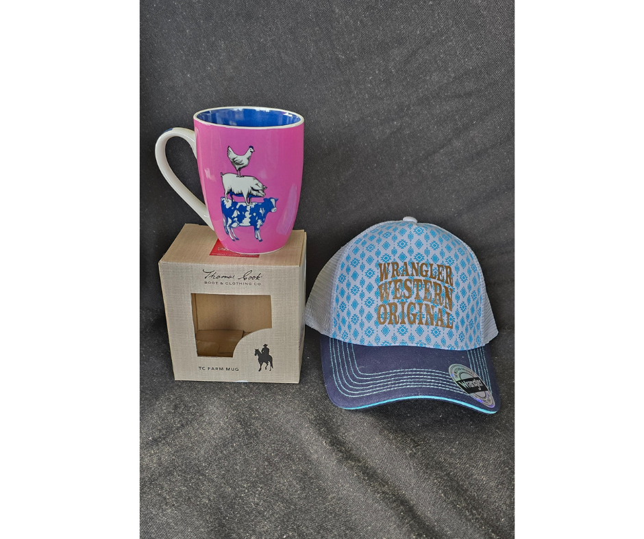 Mug And Cap Foxwood Equestrian - Showing Tack and Saddlery