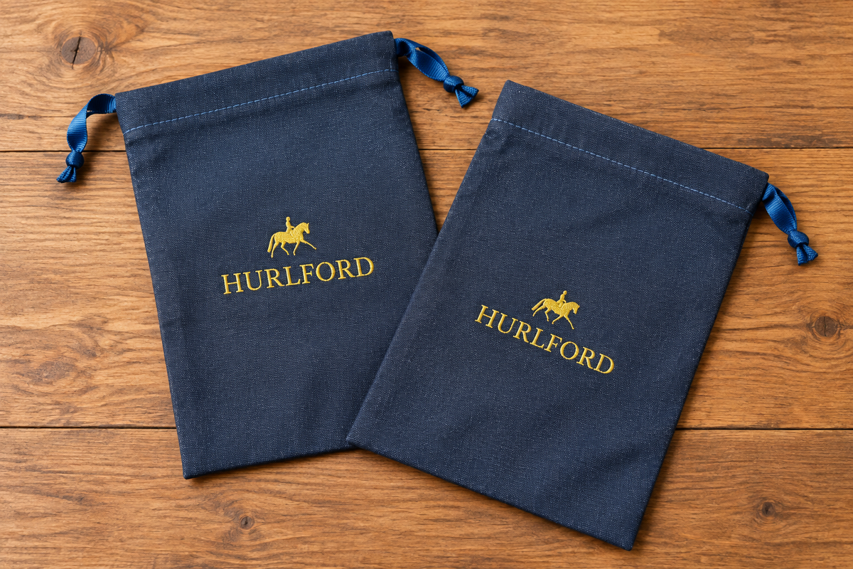 Hurlford Drawstring Glove Bag Foxwood Equestrian | Showing Tack and Saddlery Store