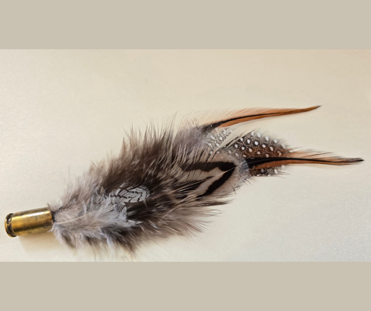 Small Feather Hat Pin Foxwood Equestrian - Showing Tack and Saddlery