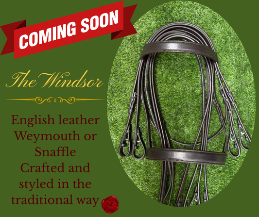 The Windsor Snaffle- Havana Foxwood Equestrian - Showing Tack and Saddlery
