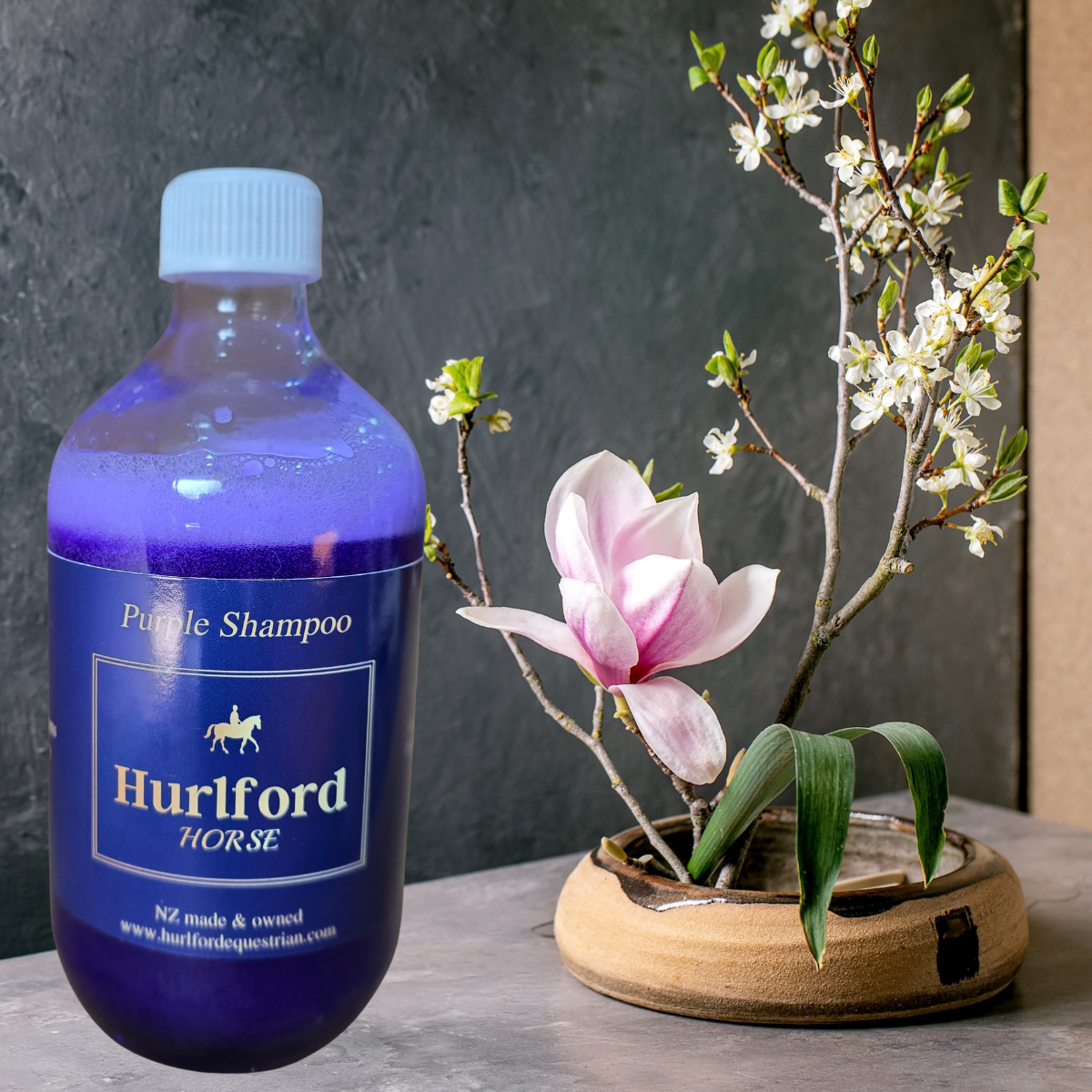 Hurlford Horse Purple Shampoo  Foxwood Equestrian | Showing Tack and Saddlery Store
