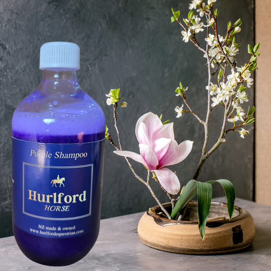 Hurlford Horse Purple Shampoo  Foxwood Equestrian | Showing Tack and Saddlery Store