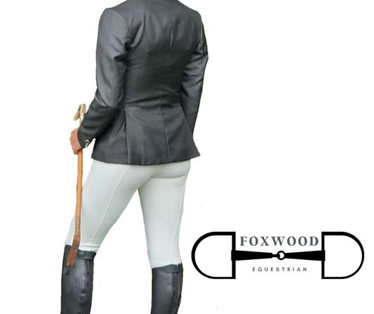 Hurlford Childs Competition Riding Tights Vanilla  Foxwood Equestrian | Showing Tack and Saddlery Store