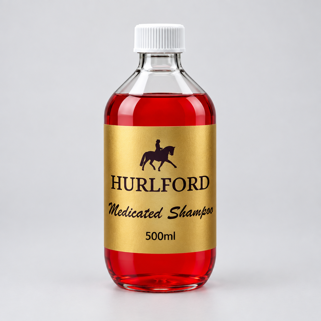 Hurlford Medicated Shampoo  Foxwood Equestrian | Showing Tack and Saddlery Store