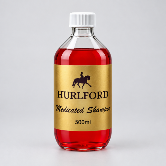Hurlford Medicated Shampoo  Foxwood Equestrian | Showing Tack and Saddlery Store