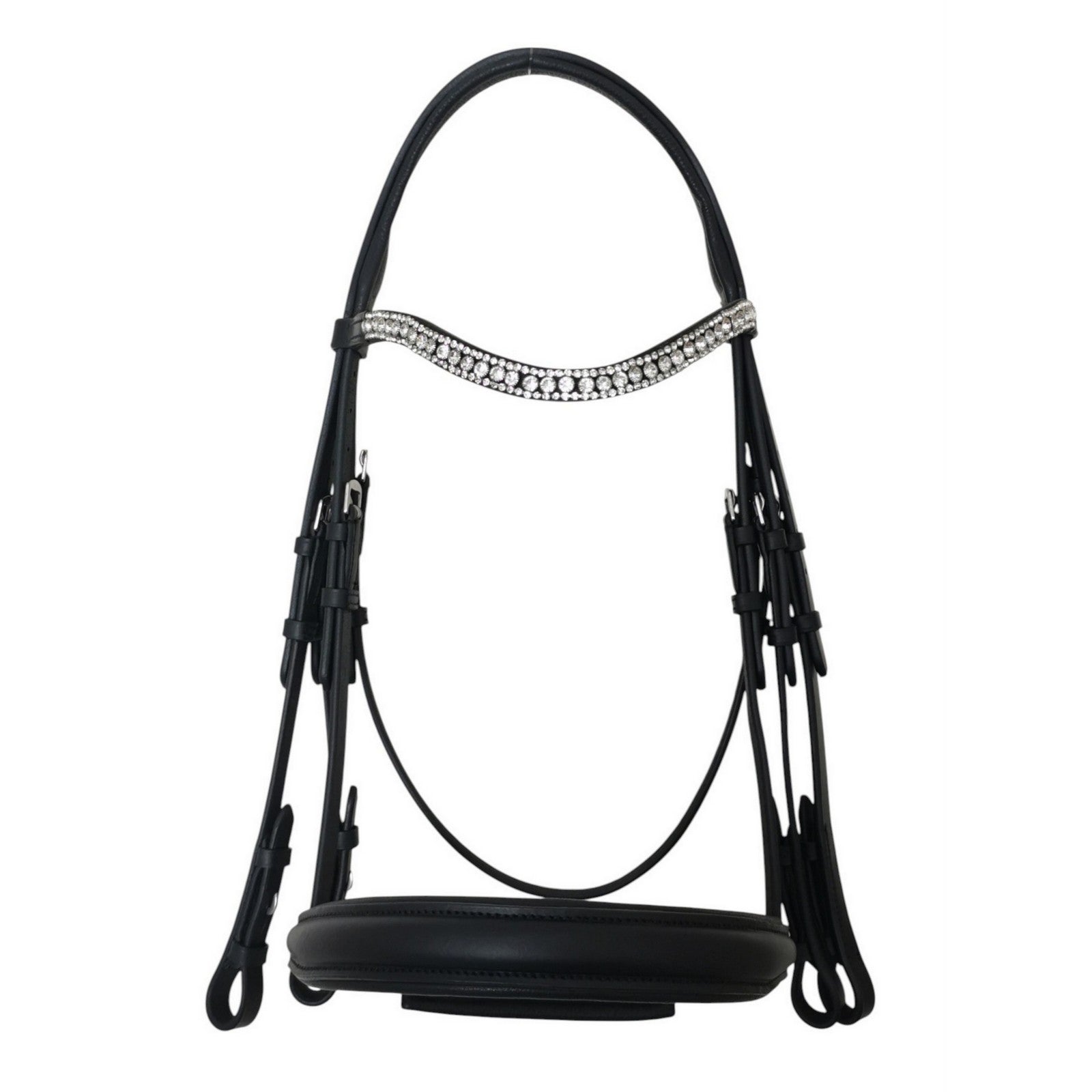 GES Rio Black Double Bridle  With Reins GES Equestrian