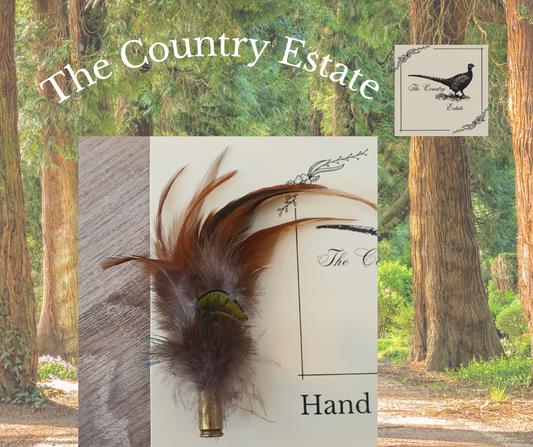 Feather Hat Pin- 102H The Country Estate