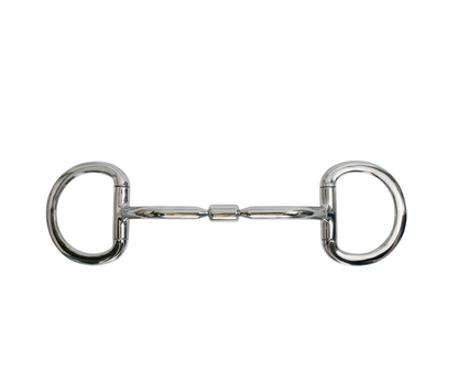 Platinum Eggbutt With Roller Small Ring- Small Pony/Mini Platinum