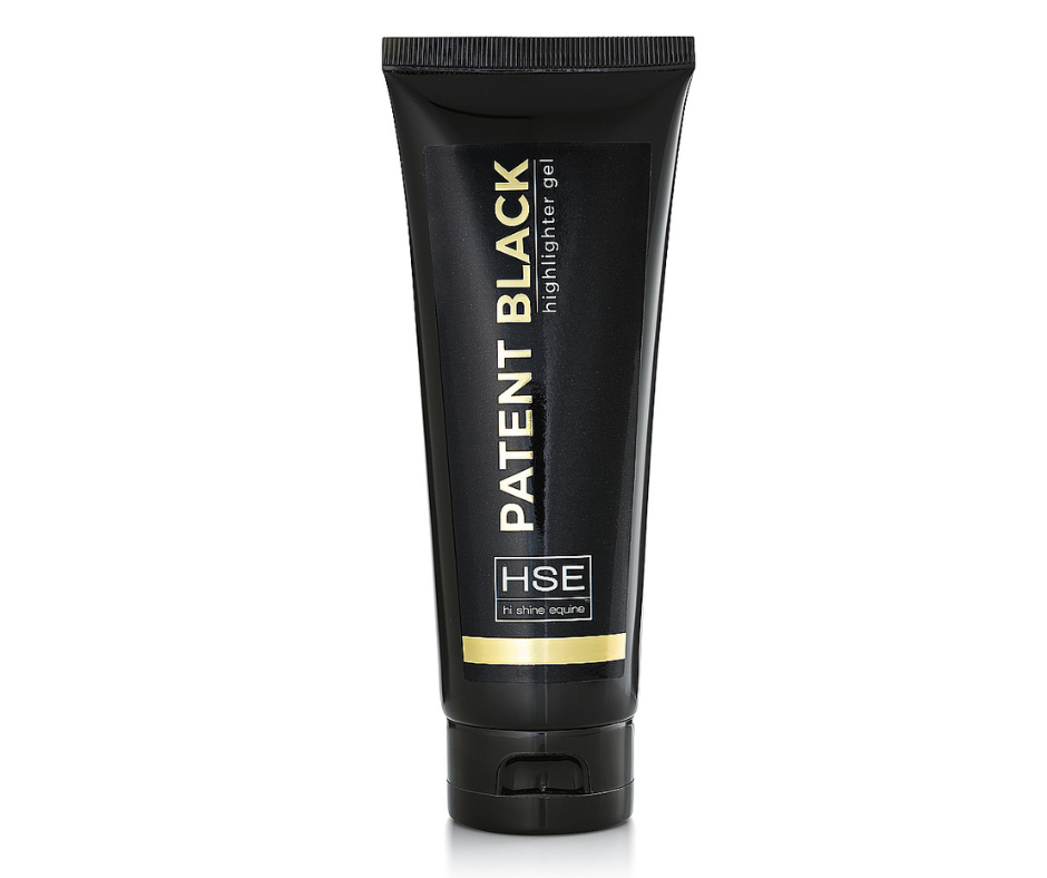 HSE Illuminate Highlighter Gel- Patent Black Hi Shine Equine