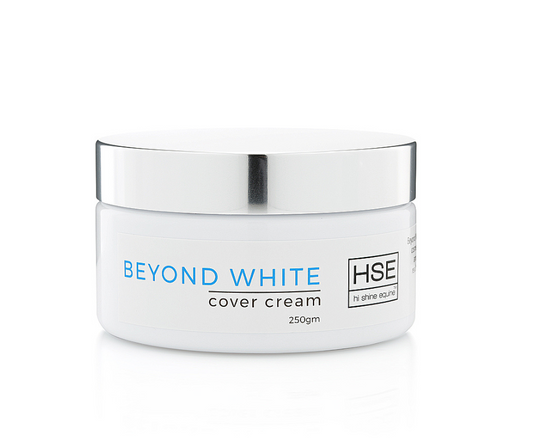 HSE Beyond White Cover Cream i Hi Shine Equine