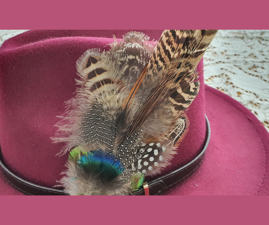 Memorial Feather Hat Pins Foxwood Equestrian - Saddlery and Feed Store