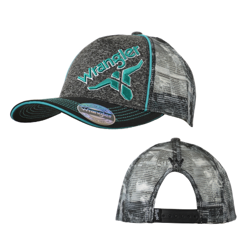 Wrangler Gallant Truckers Cap Black Thomas Cook