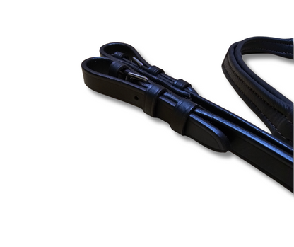 Hurlford Leather Padded Reins- Buckle Ends Hurlford