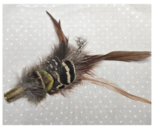 Small Feather Hat Pin Foxwood Equestrian - Showing Tack and Saddlery
