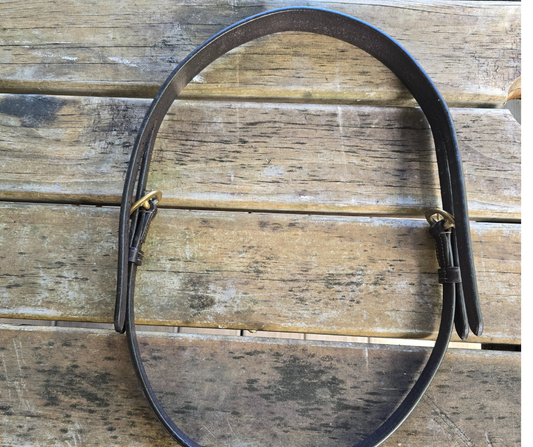 Flat Inhand Headpiece Foxwood Equestrian - Showing Tack and Saddlery
