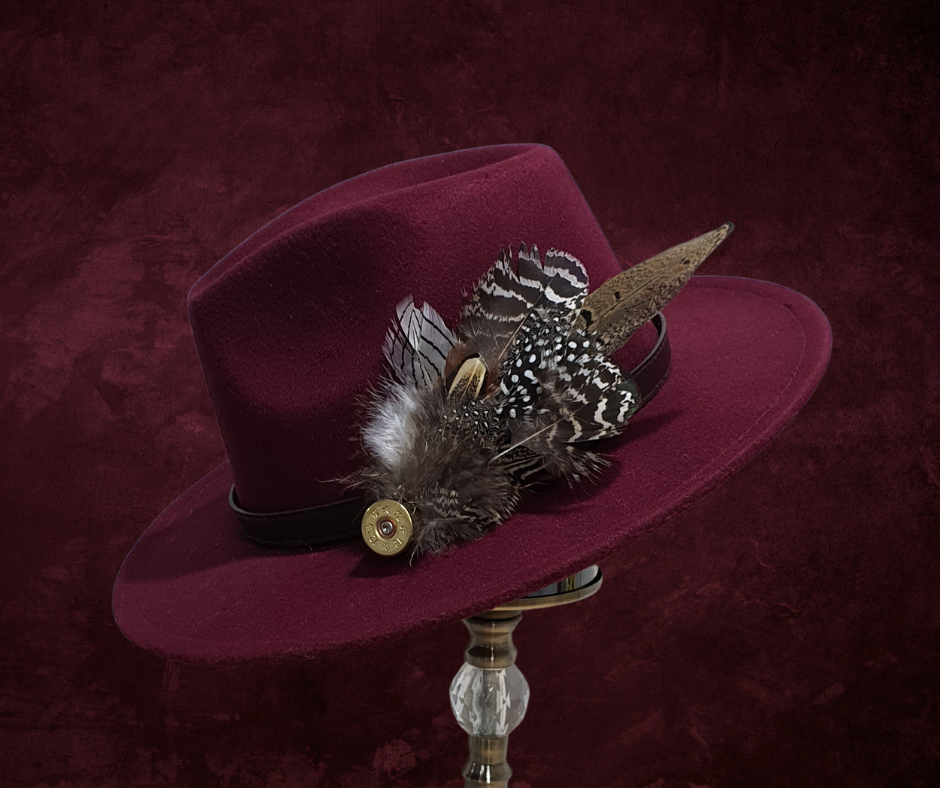 Feather Hat Pin/ Brooch The Country Estate