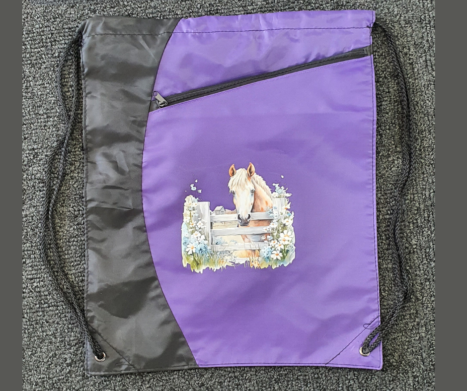 Horse Themed Kit Bag Foxwood Equestrian - Saddlery Tack and Feed Store