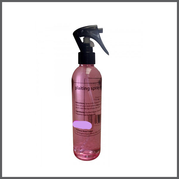 Horse Show Colour Travel Plaiting Spray Gel  Foxwood Equestrian | Showing Tack and Saddlery Store