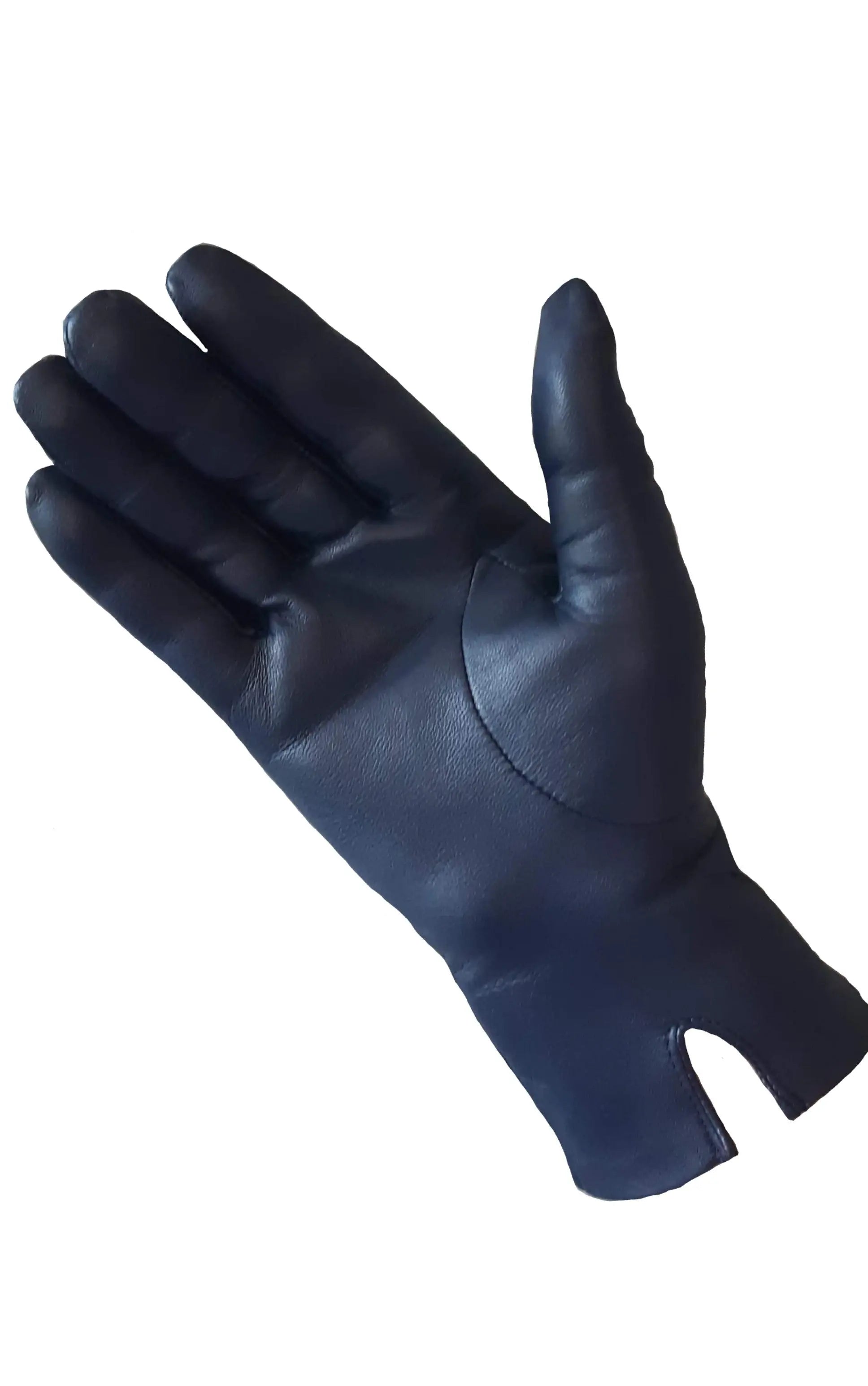 Hurlford Navy Leather Riding Gloves - Adults - Foxwood Equestrian
