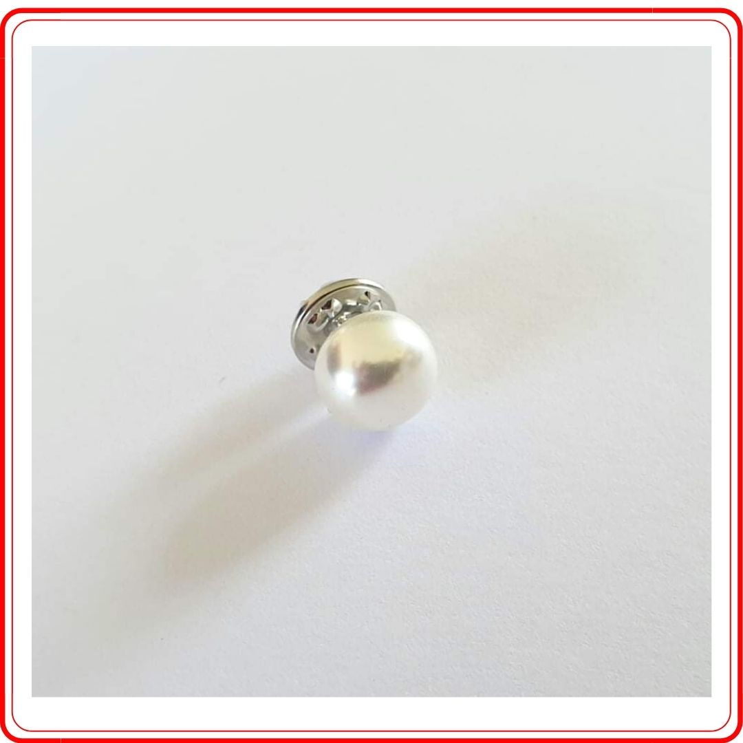 Single Pearl Stock Pin