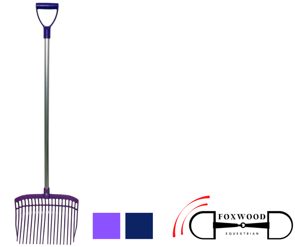 Blue Tag Muck/Shavings Fork Blue Tag