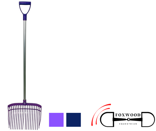 Blue Tag Muck/Shavings Fork Blue Tag