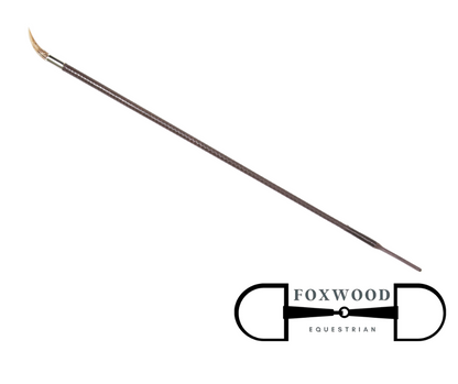 Stag Horn Whip Plaited- Adults Foxwood Equestrian