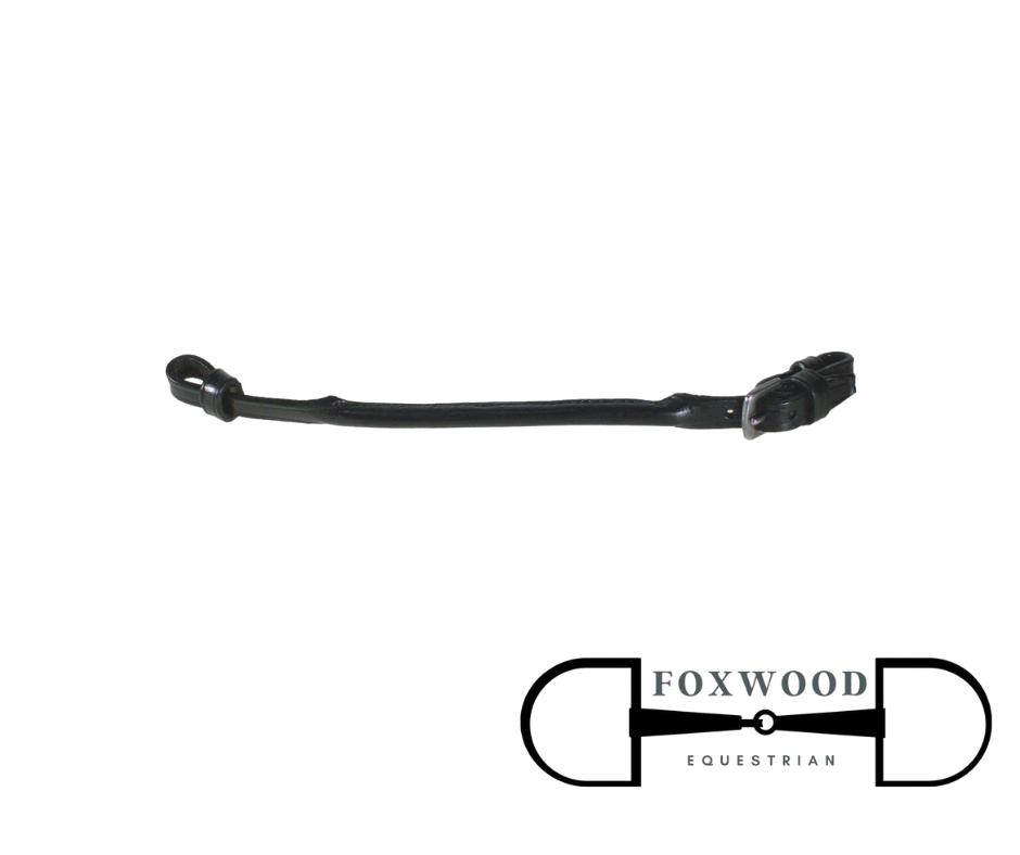 Rolled Lip Strap Foxwood Equestrian