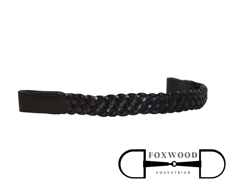 Plaited Browband Foxwood Equestrian