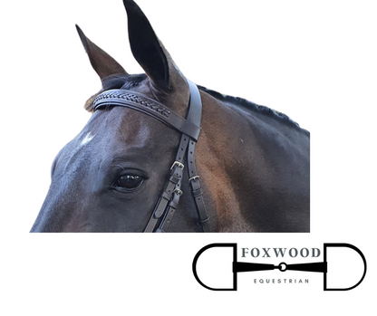 Hurlford Plaited Browband Foxwood Equestrian