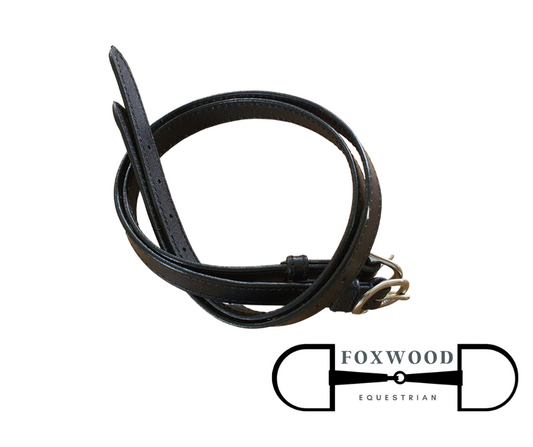 Stitched Spur Straps- Adults Foxwood Equestrian