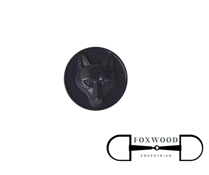 Single Navy Foxhead Buttons Foxwood Equestrian