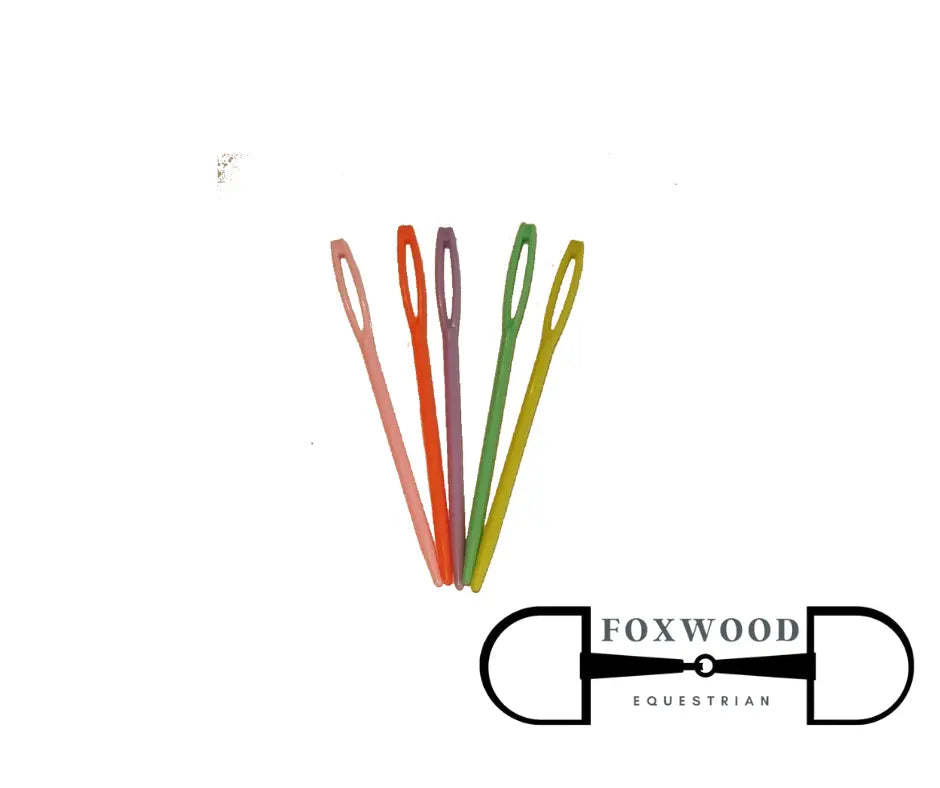 Plastic Plaiting Needles Foxwood Equestrian