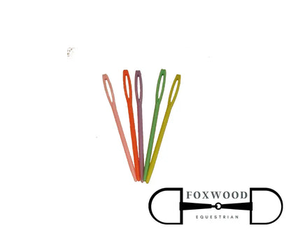 Plastic Plaiting Needles Foxwood Equestrian