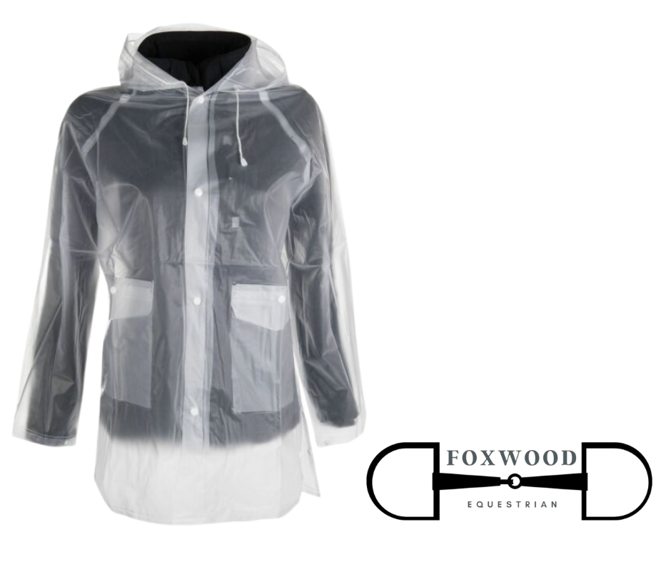 Long hot sale clear raincoat
