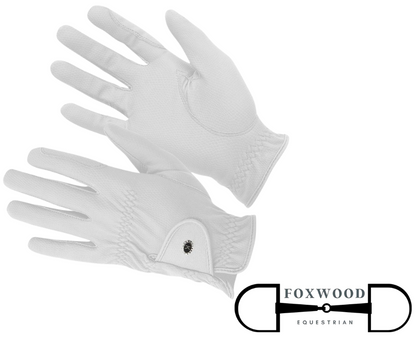 KM Elite Pro Grip Gloves Adults Ivory KM Elite