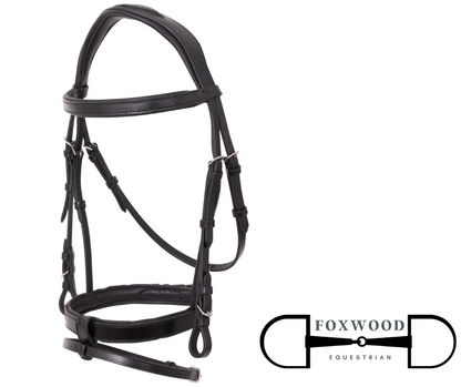 Platinum Anatomical Snaffle Bridle Platinum