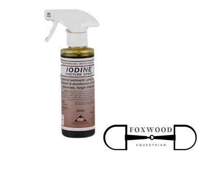 Iodine Tincture Spray Foxwood Equestrian