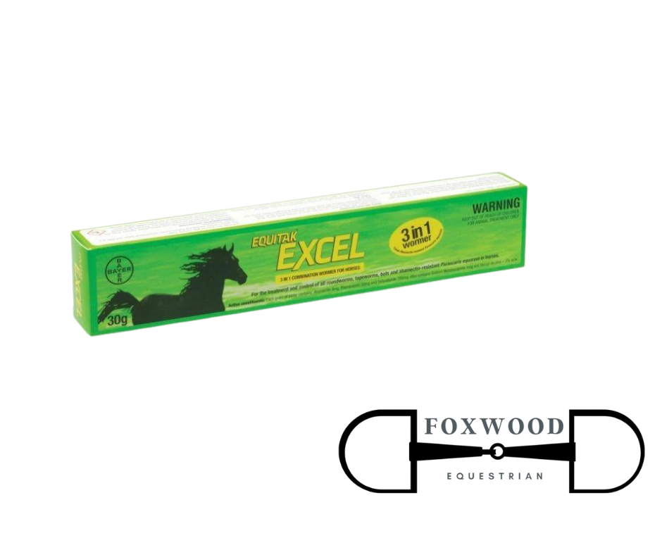 Equitak Excel 3 In 1 Wormer Foxwood Equestrian