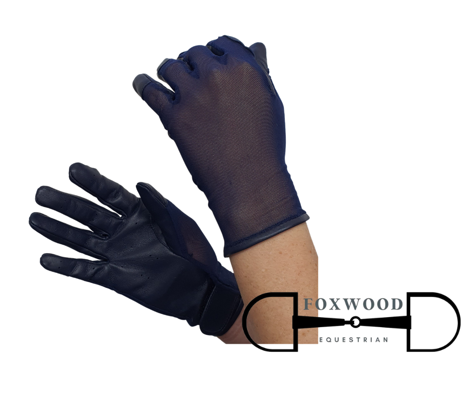 Hurlford Cool Mesh Gloves - Child's Foxwood Equestrian