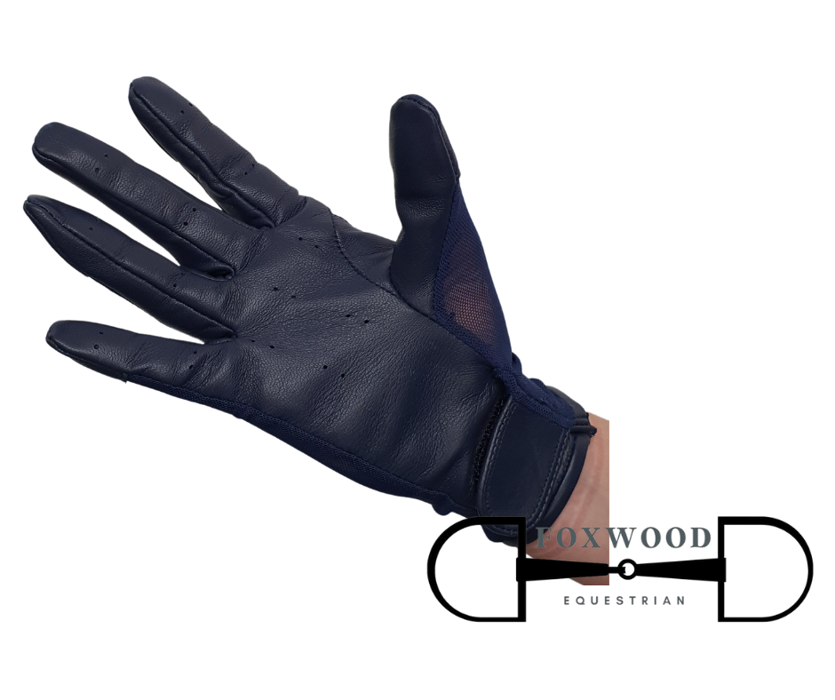 Hurlford Cool Mesh Gloves - Adults Foxwood Equestrian