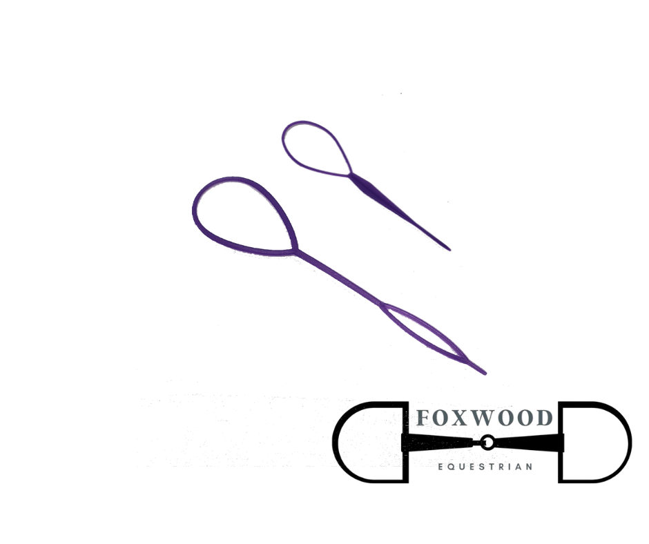 Forlock or Tail Plaiting Pull Through Foxwood Equestrian