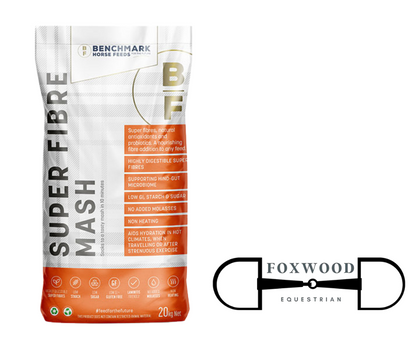 Benchmark Super Fibre Mash- 20kg Foxwood Equestrian