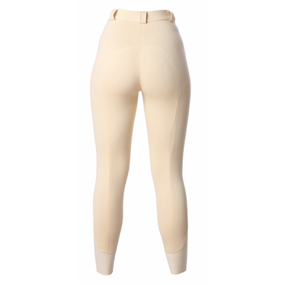 Equetech Adults Grip Seat Breeches Champagne Equetech